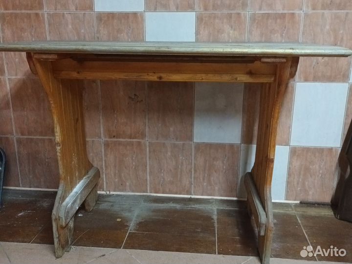 Стол и скамейки 2 шт садовые