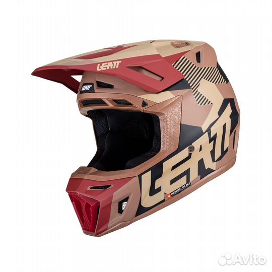 Kpoccoвый Шлем Helmet Kit Moto 8.5 Соmроsitе Rubу