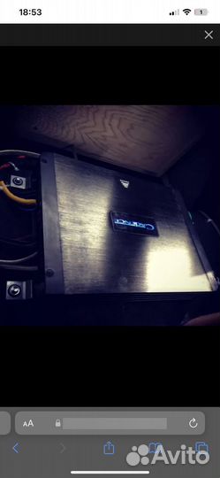 Автомобильный усилитель звука 4 выхода по 175 ват