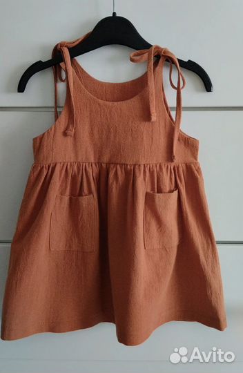 Платье хлопок для девочки 100 110 120