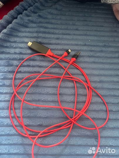 Кабель hdmi с питанием через USB