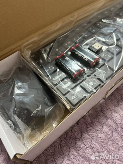 Беспроводной комплект USB клавиатура + мышь