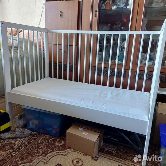 Детская кроватка 120х60 IKEA