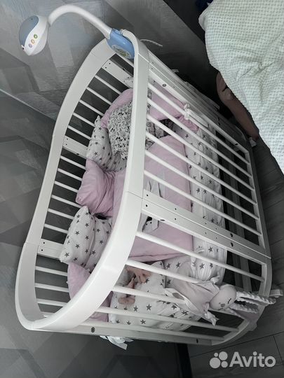 Детская кроватка Паулина Красная Звезда