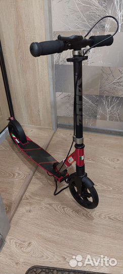 Самокат взрослый бу и сумка