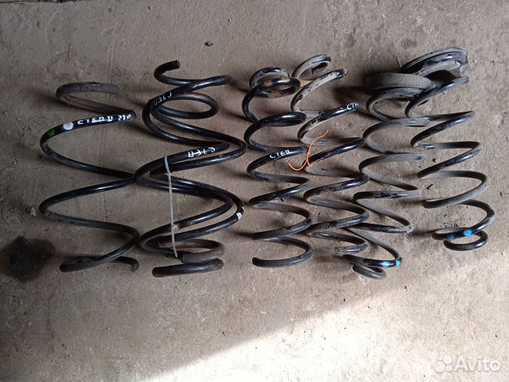 Renault sandero 1-2.пружины амортизатора