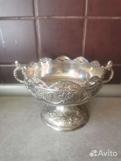 Винтажная ваза. Олово