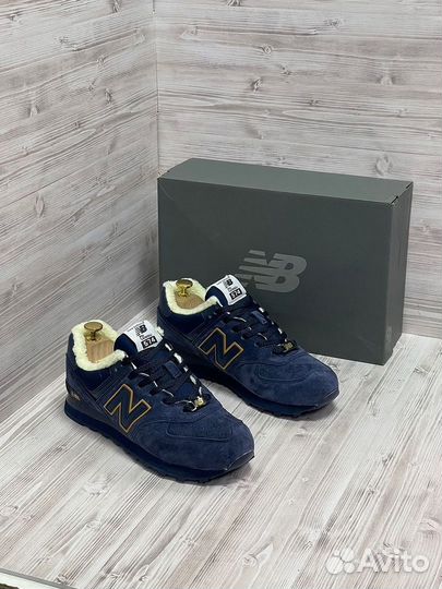 Кроссовки New Balance 574 с мехом