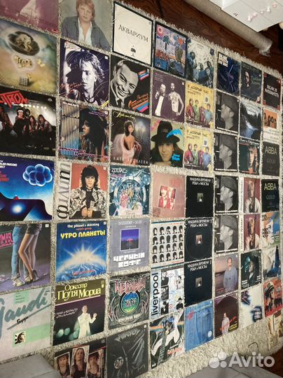 Виниловые пластинки (60+ штук)