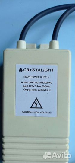 Трансформатор для неона crystalight