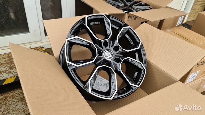 Новые R17 на Skoda Kodiaq Karoq Yetti Octavia