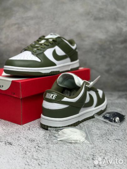 Кроссовки Nike Sb Dunk low oil green