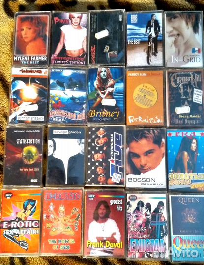 Аудиокассеты - Зарубежка,музыка к фильмам.(список)