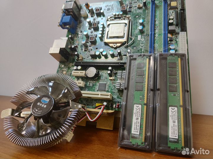 Материнская плата 1155+i5-3330+16Gb+Кулер TDP95Вт