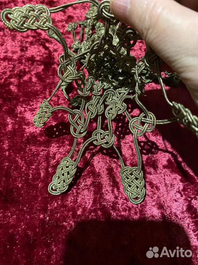 Антикварные шнур,тесьма,кисточки