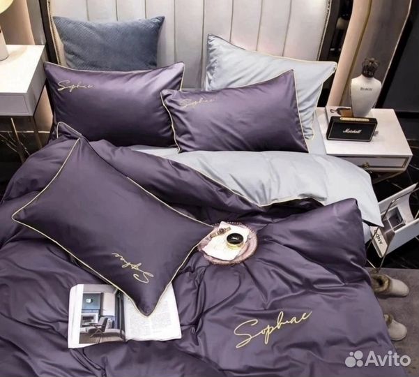 Постельное белье mency жатка сатин евро