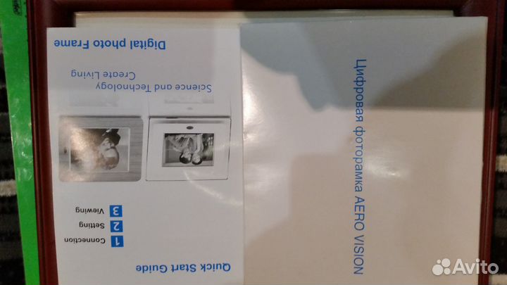 Цифровая фоторамка aero vision M-10