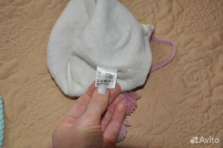 Шапка зимняя для девочки 41/43
