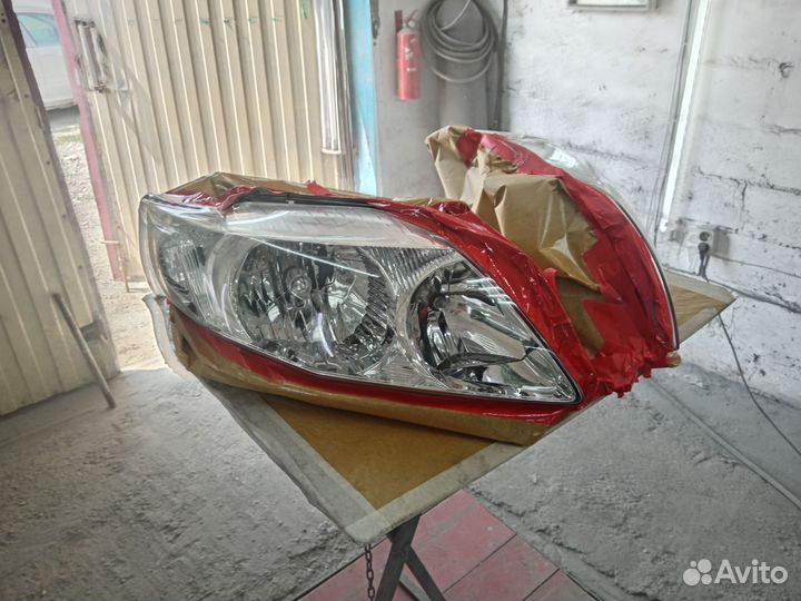 Восстановление прозрачности фар