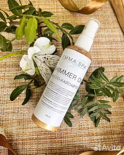 Масло-хайлайтер для тела