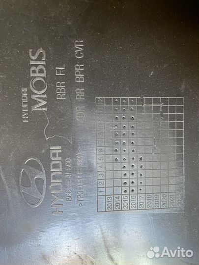 Задний бампер solaris 2014- sdn оригинал