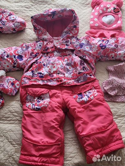 Зимний комбинезон для девочки