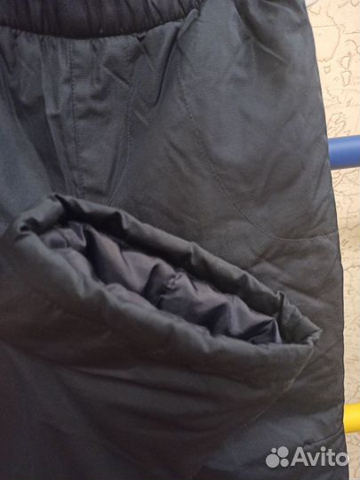 Утепленные брюки на мальчика 116