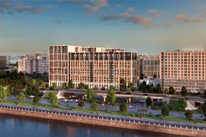 2-к. апартаменты, 66,2 м², 14/14 эт.