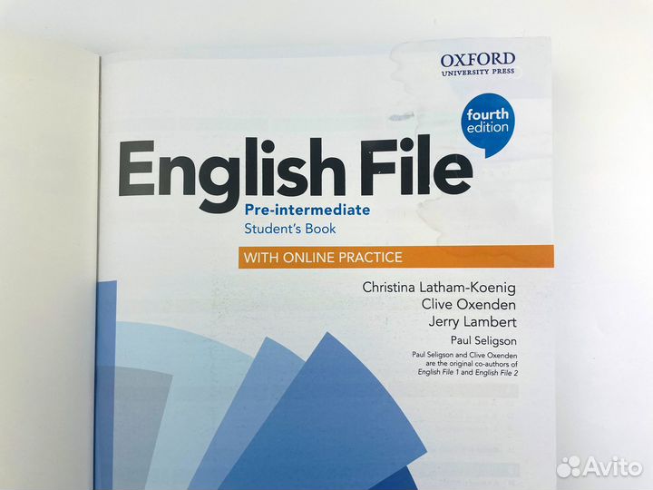 English File Fourth Edition Pre-intermediate с деф