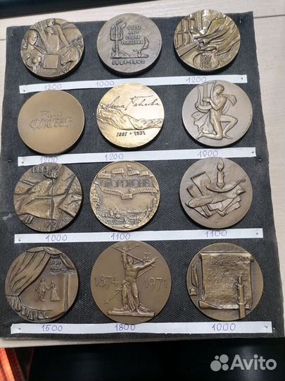 Настольные медали