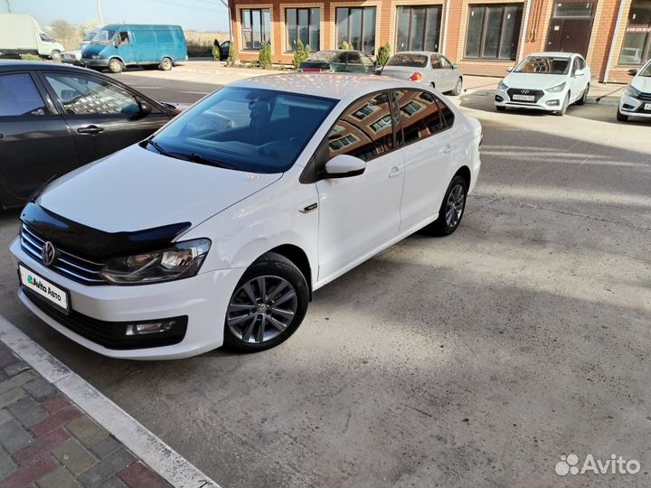 Volkswagen Polo 1.6 AT, 2019, 144 000 км