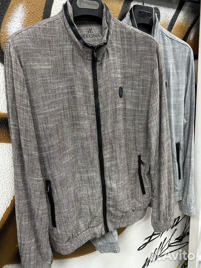 Мужской костюм льняной Zegna