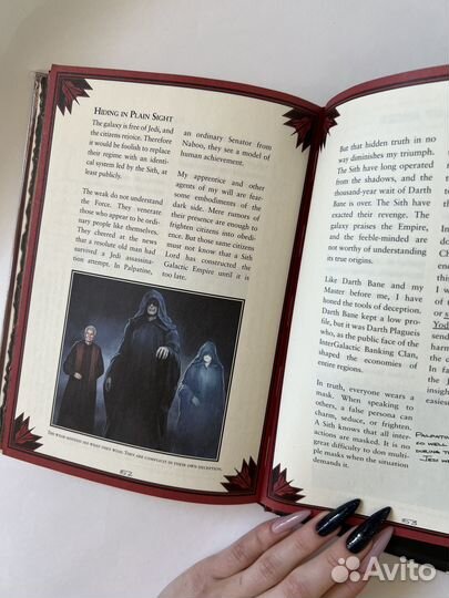 Книга Star Wars book of Sith, звёздные войны