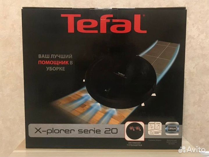 Робот-пылесос Tefal Smart Force X-plorer RG6825WH