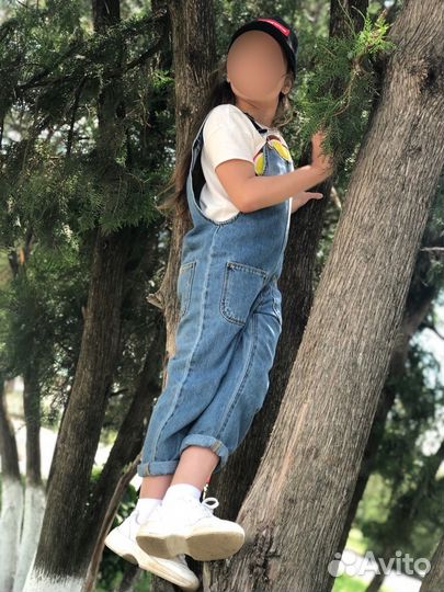 Комбинезон джинсовый для девочки Zara