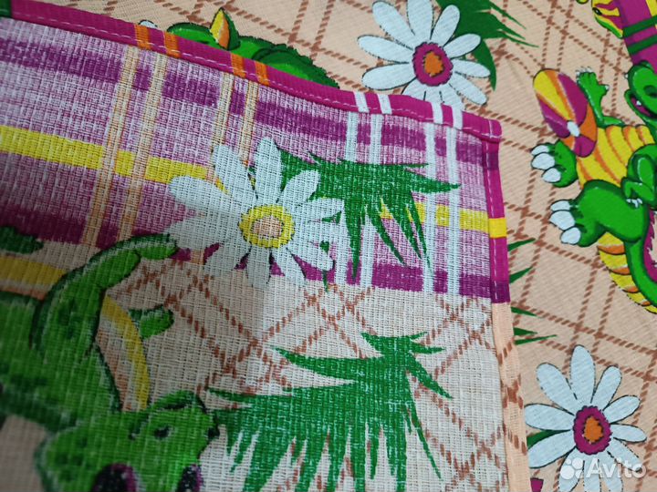 Новогодний набор кухонных вафельных полотенец