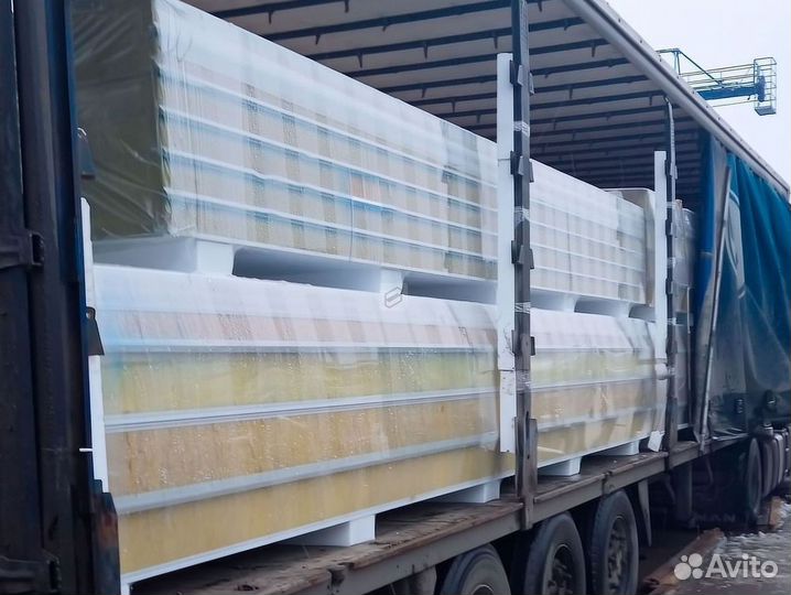 Сэндвич панели кровельные