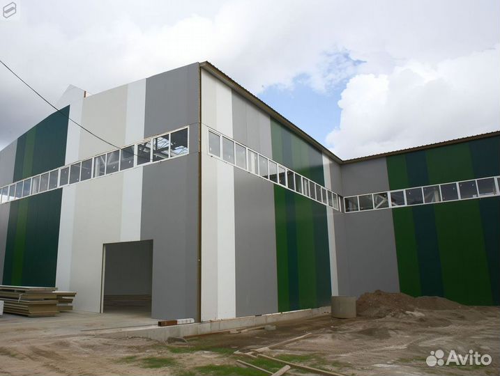 Сэндвич панели кровельные