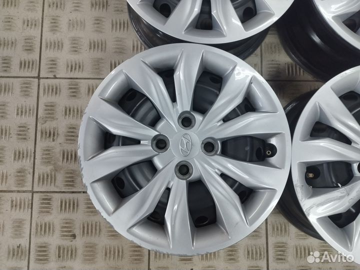 Штампованные диски r15 4x100 Hyundai Kia №5