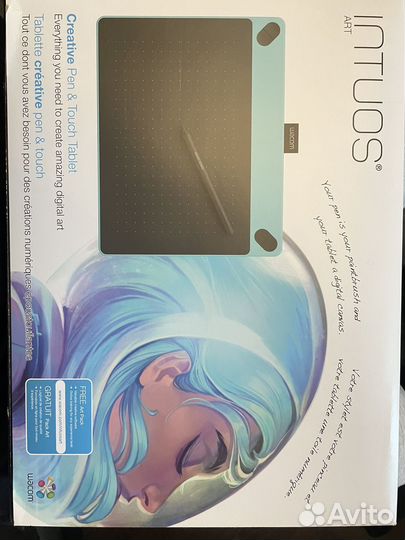 Графический планшет wacom intuos art