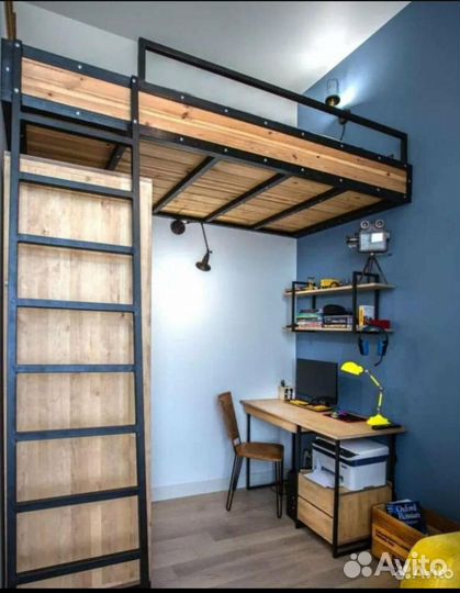 Кровать чердак