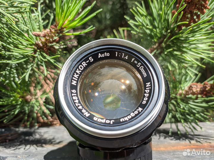 Объектив Nikkor-s Nippon kogaku 50 1.4