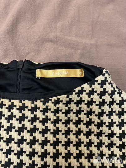 Платье гусиная лапка zarina