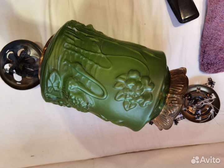 Лампа - плафон подвесная старинная