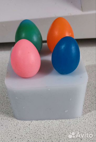 Силиконовая форма для мыла яйца перепелиные