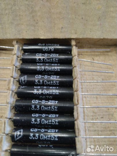 Резисторы прeцизиоhныe СССР