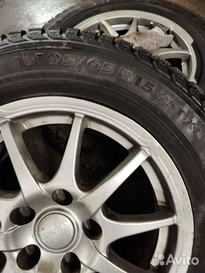 5*112 r15 Nokian Nordman 195/65 колеса