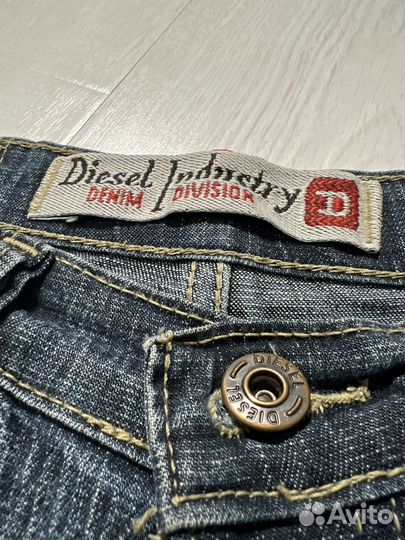 Винтажные джинсы diesel клеш