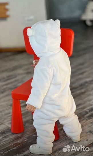 Комбинезон плюшевый