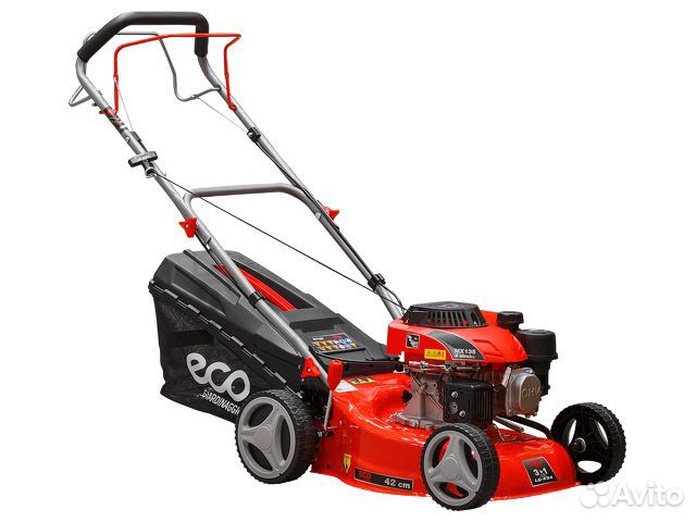 Газонокосилка бензин ECO LG-434 самоходная 3.5 л.с